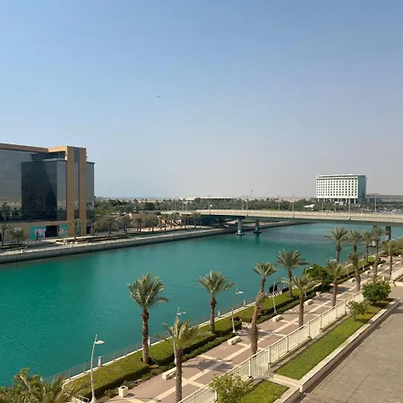 شقة الوسام المارينا1 اطلالة بحرية عوائل فقط King Abdullah Economic City Exterior photo